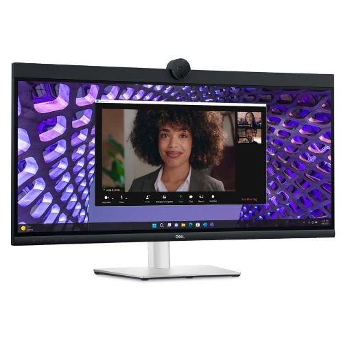 Εικόνα της Οθόνη Dell P3424WEB 34" Curved Ultrawide IPS QHD Video Conference WebCam