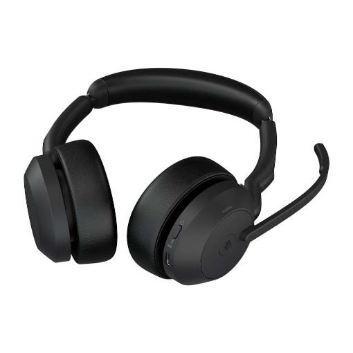 Εικόνα της Headset Jabra Evolve2 55 MS Stereo Link 380c Black 25599-999-899