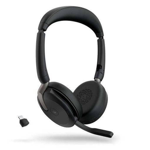 Εικόνα της Jabra Evolve2 65 Flex MS Stereo Link380c with Charging Pad Black 26699-999-889