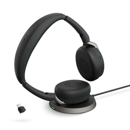 Εικόνα της Jabra Evolve2 65 Flex MS Stereo Link380c with Charging Pad Black 26699-999-889
