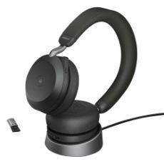 Εικόνα της Jabra Evolve2 75 MS Stereo Link380a with Charging Stand Black 27599-999-989