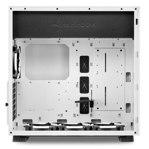 Εικόνα της Sharkoon Pure Steel ARGB Tempered Glass White
