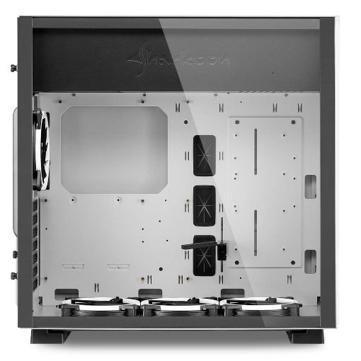 Εικόνα της Sharkoon Pure Steel ARGB Tempered Glass White