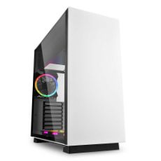 Εικόνα της Sharkoon Pure Steel ARGB Tempered Glass White