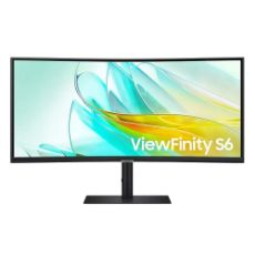 Εικόνα της Οθόνη Samsung ViewFinity S6 LS34C652UAUXEN 34" Curved VA Ultra WQHD HDR10 KVM 100Hz AMD FreeSync