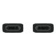 Εικόνα της Καλώδιο Samsung USB-C to USB-C 1m Black EP-DA705BBEGWW