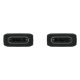 Εικόνα της Καλώδιο Samsung USB-C to USB-C 1m Black EP-DA705BBEGWW