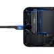 Εικόνα της Καλώδιο Baseus Fish-Eye Spring USB-A to Lightning 1m Black CALSR-01