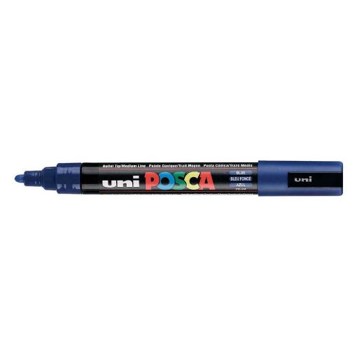 Εικόνα της Μαρκαδόρος Σχεδίου Uni-Posca PC-5M 2.5mm Blue UNIPC5MMBL