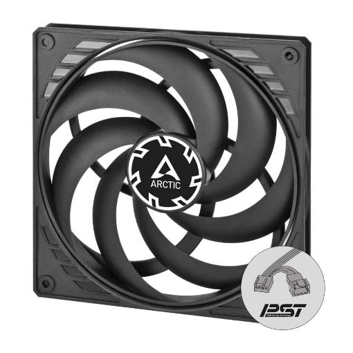 Εικόνα της Case Fan Arctic P14 Slim 140mm PWM PST Black ACFAN00268A