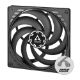 Εικόνα της Case Fan Arctic P14 Slim 140mm PWM PST Black ACFAN00268A