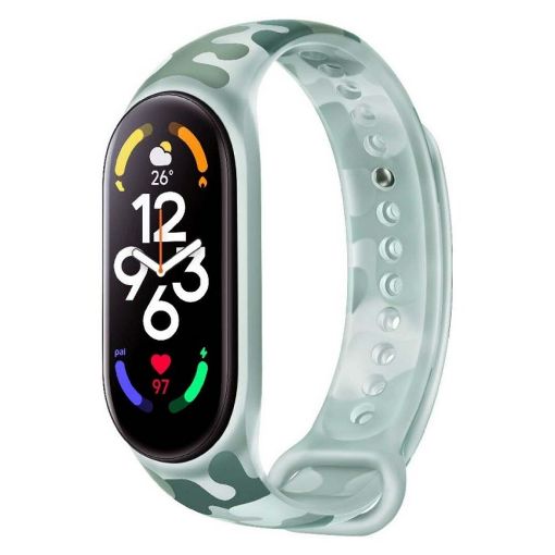 Εικόνα της Xiaomi Smart Band 7 Strap Green Camo BHR6492GL
