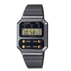 Εικόνα της Ψηφιακό Ρολόι Casio Vintage Edgy Black/Silver A100WEGG-1A2EF