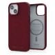 Εικόνα της Θήκη Njord Suede MagSafe for iPhone 15 Plus Red NA52SU11