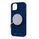 Εικόνα της Θήκη Njord Suede MagSafe for iPhone 15 Plus Blue NA52SU01