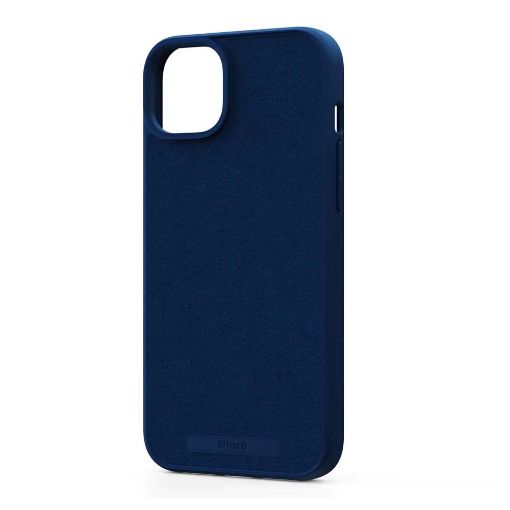 Εικόνα της Θήκη Njord Suede MagSafe for iPhone 15 Plus Blue NA52SU01