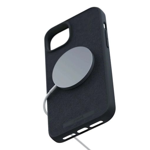 Εικόνα της Θήκη Njord Suede MagSafe for iPhone 15 Plus Black NA52SU00