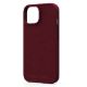 Εικόνα της Θήκη Njord Suede MagSafe for iPhone 15 Red NA51SU11