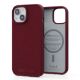 Εικόνα της Θήκη Njord Suede MagSafe for iPhone 15 Red NA51SU11