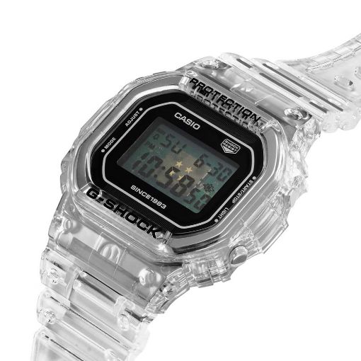 Εικόνα της Ψηφιακό Ρολόι Casio G-Shock 5000 Series Transparent White DW-5040RX-7ER