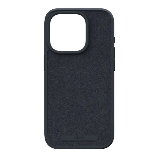 Εικόνα της Θήκη Njord Suede MagSafe for iPhone 15 Pro Black NA53SU00