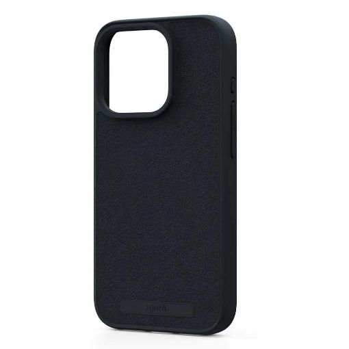 Εικόνα της Θήκη Njord Suede MagSafe for iPhone 15 Pro Black NA53SU00