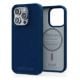 Εικόνα της Θήκη Njord Suede MagSafe for iPhone 15 Pro Blue NA53SU01