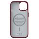 Εικόνα της Θήκη Njord Suede MagSafe for iPhone 15 Pro Red NA53SU11