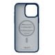 Εικόνα της Θήκη Njord Suede MagSafe for iPhone 15 Pro Max Blue NA54SU01