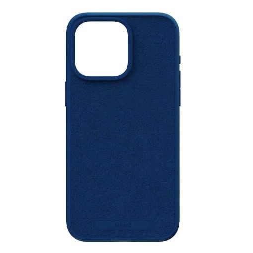 Εικόνα της Θήκη Njord Suede MagSafe for iPhone 15 Pro Max Blue NA54SU01