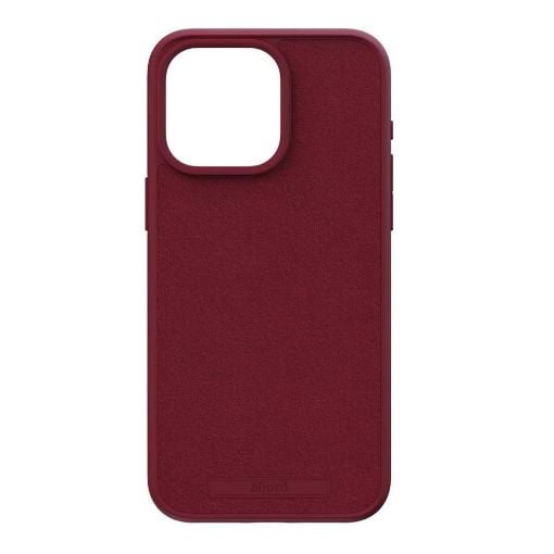 Εικόνα της Θήκη Njord Suede MagSafe for iPhone 15 Pro Max Red NA54SU11