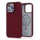 Εικόνα της Θήκη Njord Suede MagSafe for iPhone 15 Pro Max Red NA54SU11
