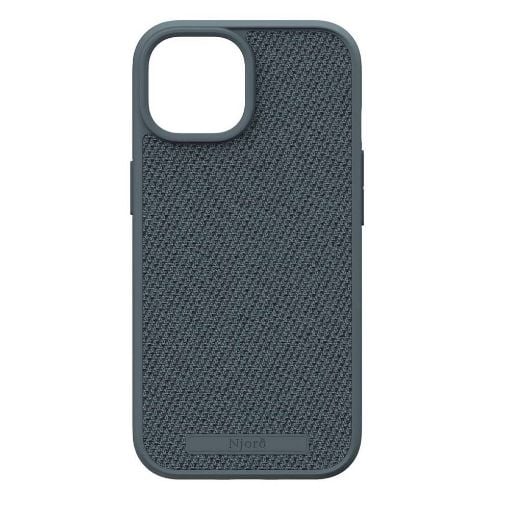 Εικόνα της Θήκη Njord Fabric MagSafe for iPhone 15 Plus Dark Grey NA52FA09