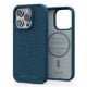 Εικόνα της Θήκη Njord Fabric MagSafe for iPhone 15 Pro Deep Sea NA53FA01