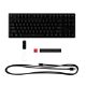 Εικόνα της Πληκτρολόγιο HyperX Alloy Origins Core PBT TKL HyperX Blue Switches Black (US) 639N8AA