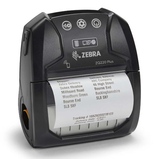 Εικόνα της Εκτυπωτής Ετικετών Zebra ZQ220 Plus USB/Bluetooth Direct Thermal Black ZQ22-B16B1KE-00