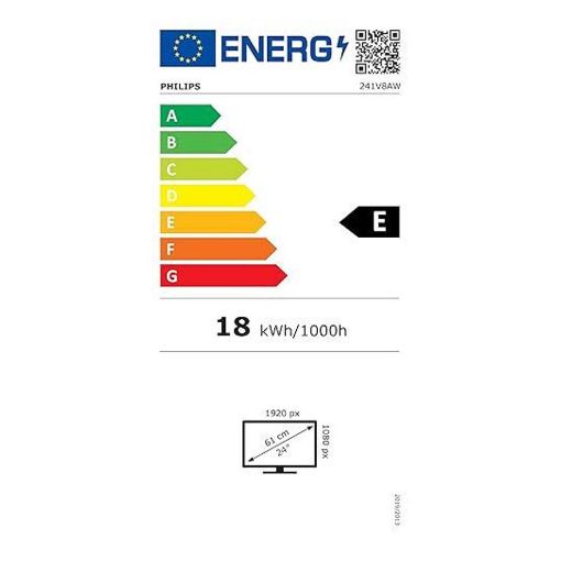 Εικόνα της Οθόνη Philips V-Line 241V8AW 23.8" IPS Full HD White