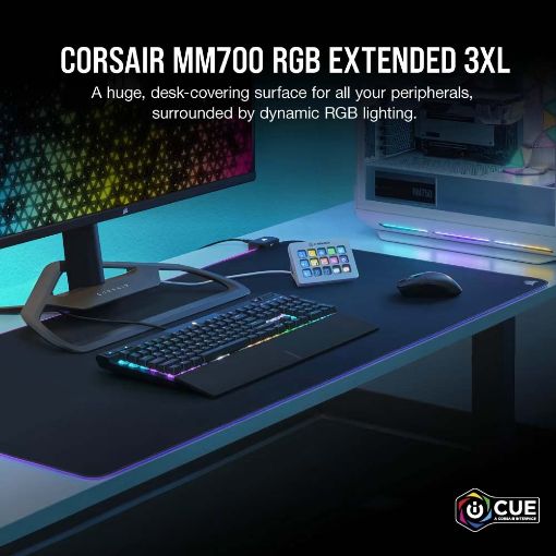 Εικόνα της Mouse Pad Corsair MM700 RGB Extended 3XL Black CH-9417080-EU