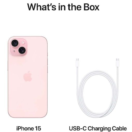 Εικόνα της Apple iPhone 15 128GB Pink MTP13QL/A