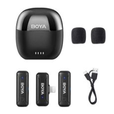 Εικόνα της Boya BY-WM3T-D2 Mini Wireless Microphone for iOS Black