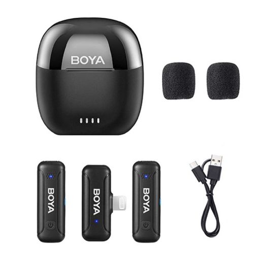 Εικόνα της Boya BY-WM3T-D2 Mini Wireless Microphone for iOS Black
