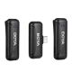 Εικόνα της Boya BY-WM3T-U2 Mini Wireless Microphone for Android Black