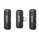 Εικόνα της Boya BY-WM3T-U2 Mini Wireless Microphone for Android Black
