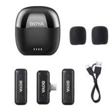 Εικόνα της Boya BY-WM3T-U2 Mini Wireless Microphone for Android Black