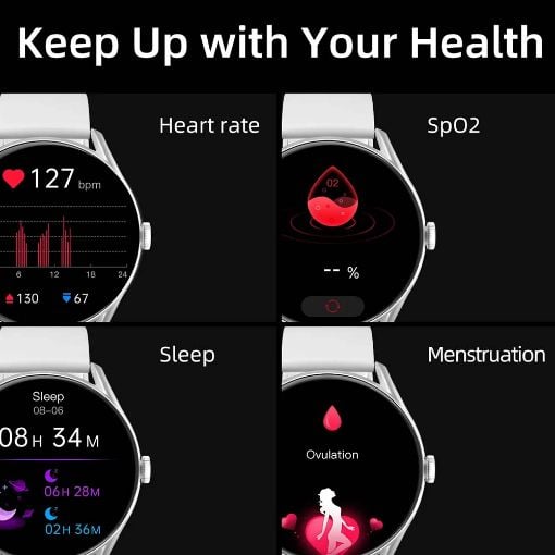 Εικόνα της Smartwatch QCY GT S8 Black 6957141408636