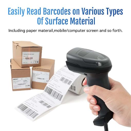 Εικόνα της Barcode Scanner HPRT N101 1D/2D Black