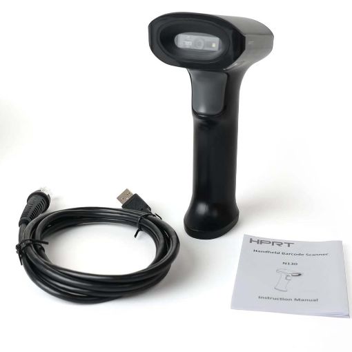 Εικόνα της Barcode Scanner HPRT N130 Bluetooth 1D/2D Black
