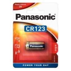 Εικόνα της Μπαταρία Λιθίου Panasonic Photo Lithium CR123 3V 1τμχ 9109085
