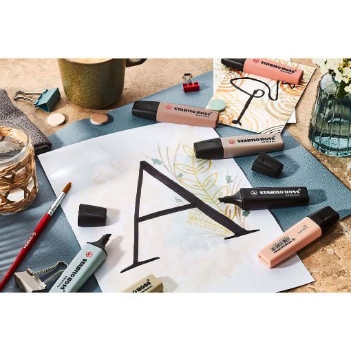 Εικόνα της Μαρκαδόρος Υπογράμμισης Stabilo Boss 70/175 2 - 5 mm NatureColor Sienna