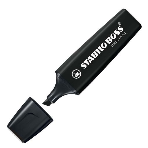 Εικόνα της Μαρκαδόρος Υπογράμμισης Stabilo Boss 70/46 2 - 5 mm Black